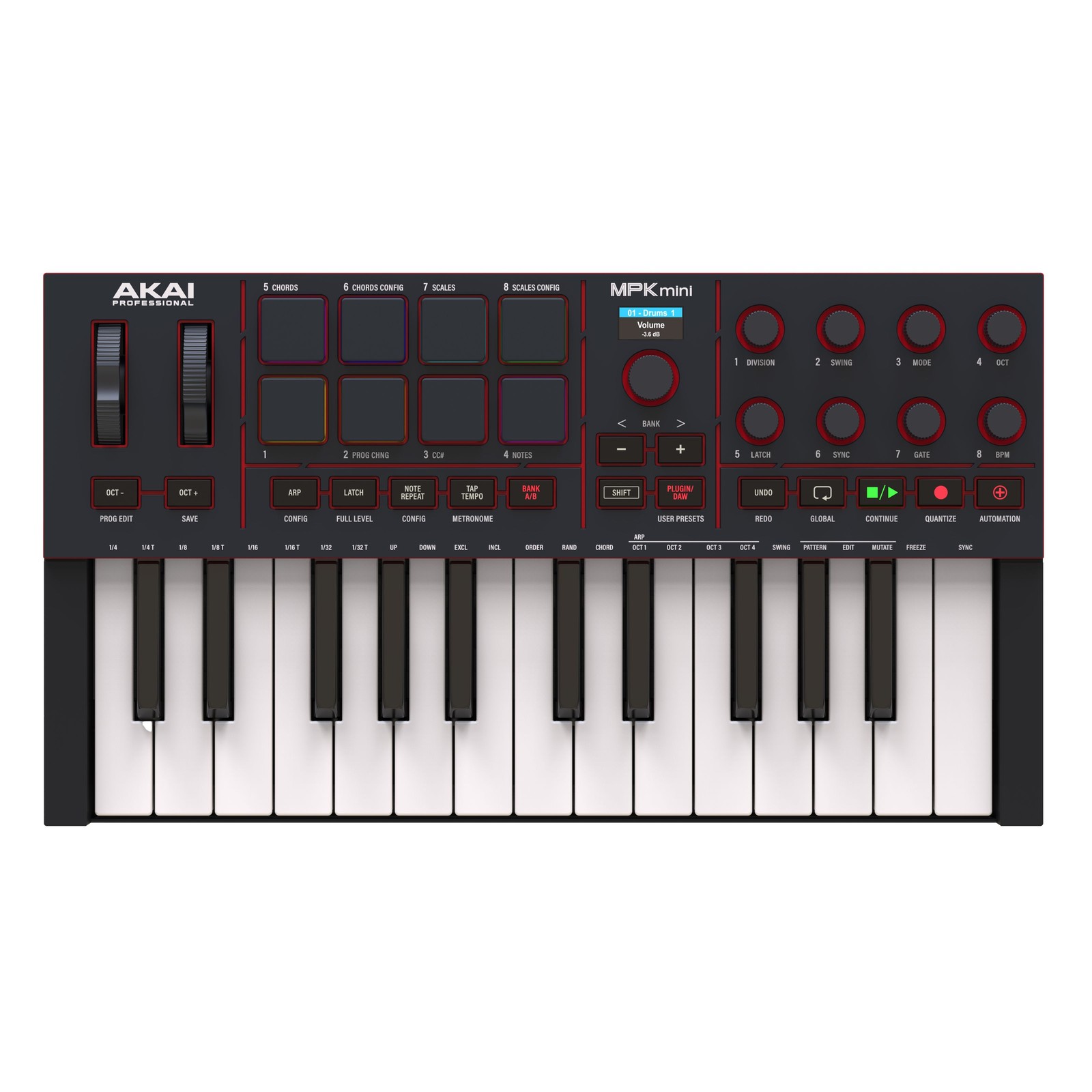 AKAI Professional MPK mini IV Black - Midi Keyboard 20190₽