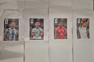 Panini Coca-Cola FIFA World Cup 2026 Sticker Cyprus Greek Labels x 4 - Set 3