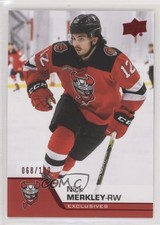 2020-21 Upper Deck AHL Exclusives 68/100 Nick Merkley #73 0o23