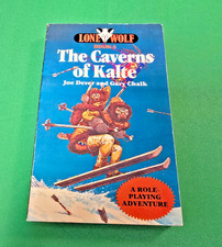 The Caverns of Kalte ***1st/1st SPARROW EDITION!!*** Joe Dever Lone Wolf #5