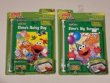 Lot of (2) Elmos Noisy Day & Big Suprise Fish...