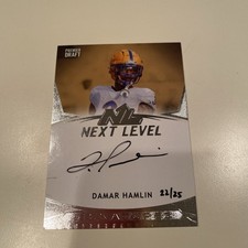 2021 Sage silver Next Level Damar Hamlin AUTO Bills 21NL-DH2 LIMITED NO. 22/25 