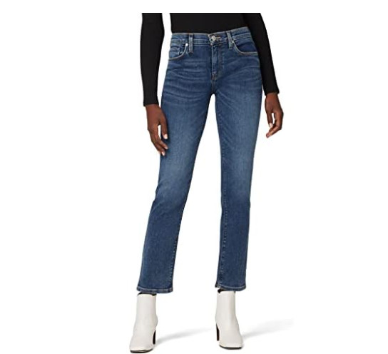 Hudson Mid-Rise, Size 24 Straight Ankle Jeans Denim Soft Stretch Women’s NEW #92