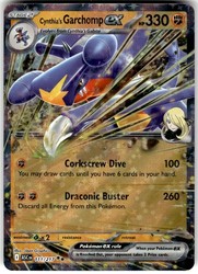 Cynthia's Garchomp ex 111/217 Ascended Heroes Double Rare Holo