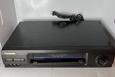 Panasonic PV-V4600 4 Head Hi-Fi Stereo VHS VCR Tested Works Perfectly No Remote