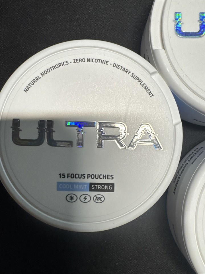 Ultra Pouch Ultra Focus Pouches Tropical Mint Wintergreen Watermelon Nootropics 4 ...