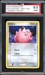 Clefairy 53/115 Unseen Forces Reverse Holo