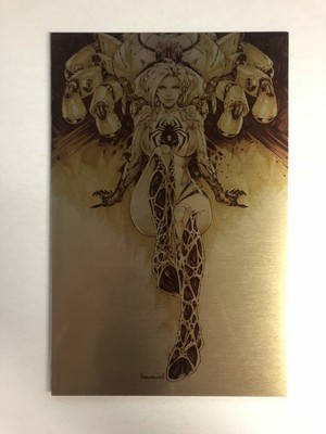 White Widow #2 - Kael Ngu Virgin Gold Metal - 2021 - Red Giant Productions