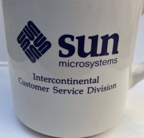 Sun Microsystems Computing Coffee Mug Tea Hot Beverage Souvenir Employee Ceramic - Picture 3 of 5