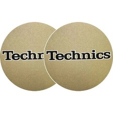 Technics - Logo Slipmat Gold / Black