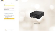 AXIS D3110 Connectivity Hub IP PoE Netzwerk Video Audio SIP Integration