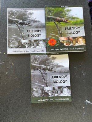Friendly Biology Complete Set-Secular Edition- Like New NO WRITING
