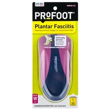 Profoot 22102PF Plantar Fasciitis Orthotic Womens