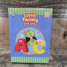 NIB LeapFrog Tag Jr Interactive Letter Factor...