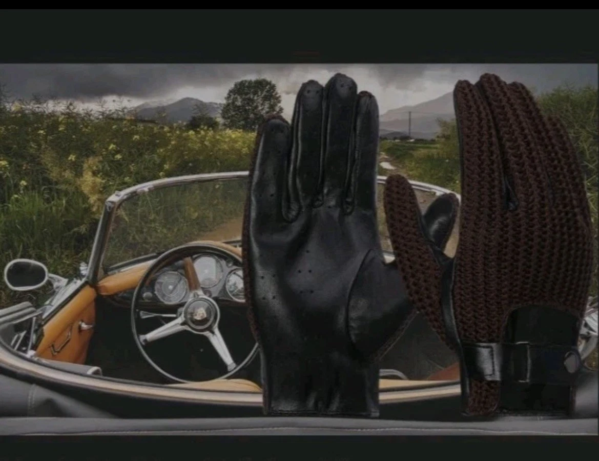 Harssidanzar Real Leather & Cotton Crochet, Durable Driving/Cycling Gloves. New
Opens in a new windo