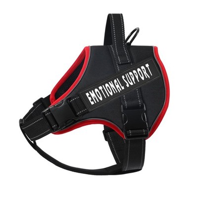 Emotional Support Dog Harness, Professional Service Dog Vest Harness for Smal...