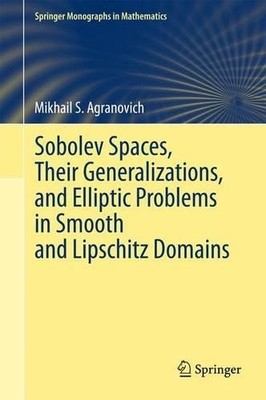 Sobolev Spaces, Their Generalizations and Elliptic Problems i... - 9783319146478