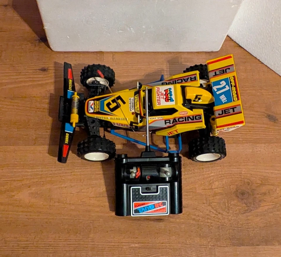 Dickie / Taiyo - Jet Fighter (Vintage RC Buggy) - Bild 4 von 4