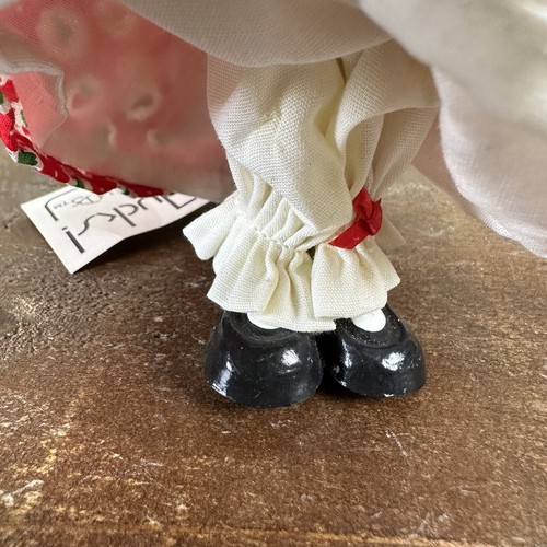 1980s Hound Dog Porcelain Face Handcrafted Christmas Ornament Set By Just Ducky - Picture 9 of 17