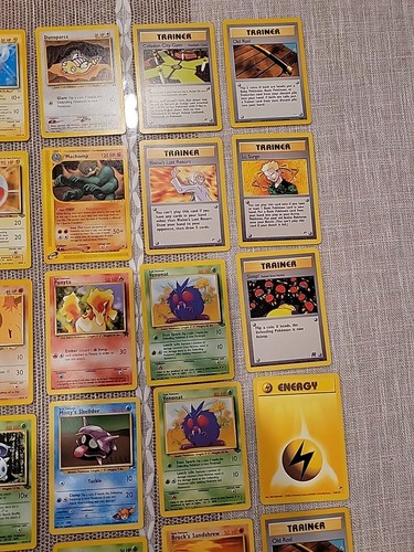 VINTAGE LOT OF 45 Unlimited EDITION POKEMON CARDS VARIOUS See Photos - Picture 21 of 24