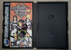 Sega Saturn Virtua Cop 2 Case& Instructions-only No Game