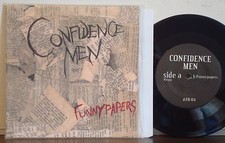 CONFIDENCE MEN Funnypapers SCARCE NM PRIVATE PRESS 45 Garage Trash Metal HEAR