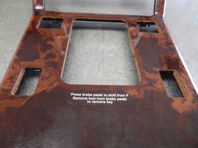 R129 SL320 SL500 SL600 300SL 500SL CENTER CONSOLE SHIFTER TRIM