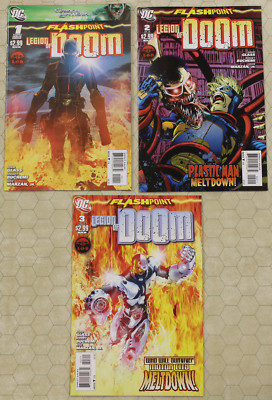 FLASHPOINT LEGION OF DOOM (2011) Complete NM Set #1 - 3 (DC Comics lot)