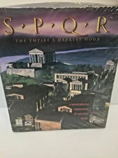 Vintage 1996 GT Interactive Software S P Q R The Empire's Darkest Hour 