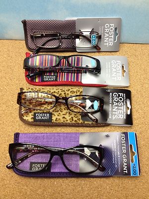 LOT 4 DISCOUNTED +2.00 FOSTER GRANT PREMIUM READING GLASSES  display picture 1
