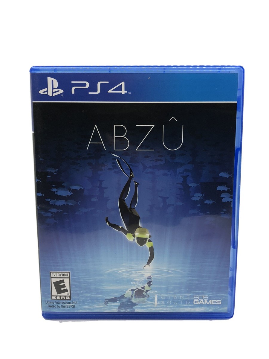 Sony Playstation 4 Game Abzu Original Disk and Case PS4 No Manual