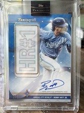 🔥2023 Topps Luminaries Bobby Witt Jr BL HR  Kings Auto #/5 SSP Royals 🔥