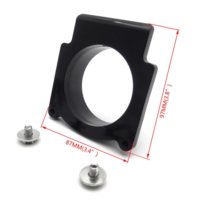 HTTMT Motorcycle Air Filter Intake Adapter Fit For Yamaha Grizzly 660