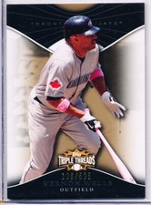 2009 TOPPS TRIPLE THREADS SEPIA #70 VERNON WELLS 126/525 - TORONTO BLUE JAYS