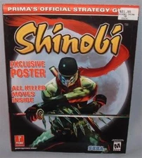GUIDE Official Strategy Book SHINOBI PS2 PRIMA