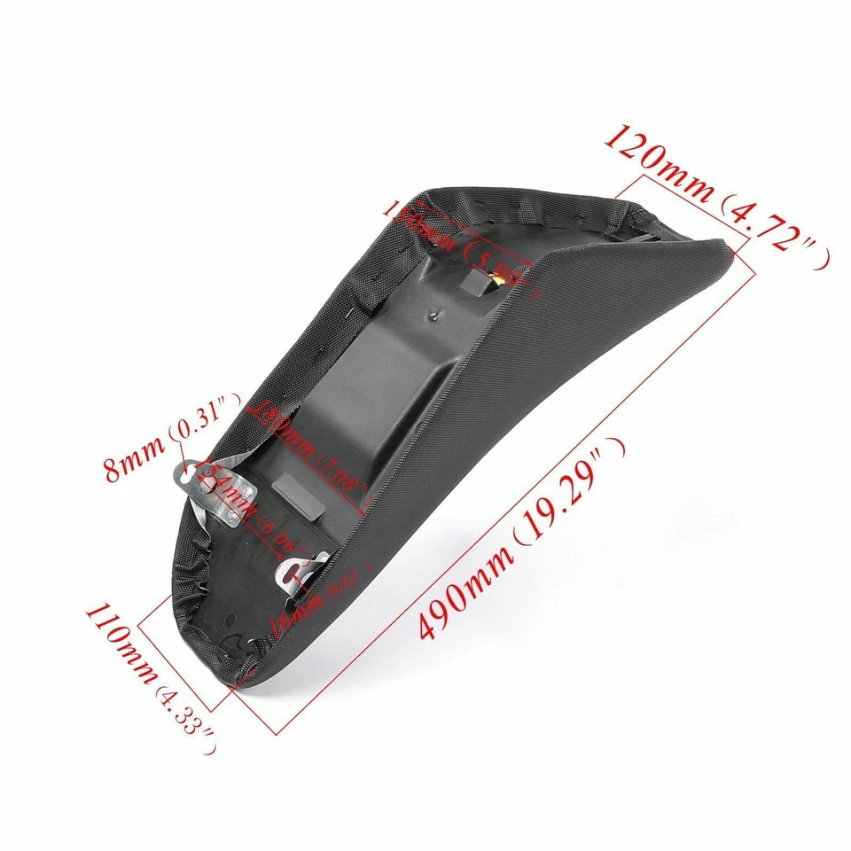 Guardabarros + asiento + tanque de combustible de plástico verde para Kawasaki KLX110 KX65 Suzuki DRZ110 RM65 Foto 4 de 4