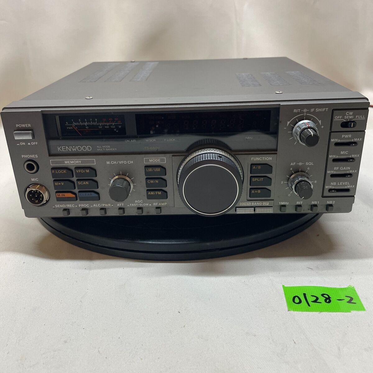 KENWOOD TS-680V HF/50MHz 10W All Mode Transceiver Amateur KENWOOD TS-680V HF/50MHz 10W All Mode Transceiver Amateur