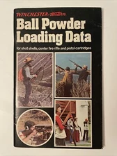 Winchester Western Ball Powder Loading Data 1978 Revised Edition Shot Shells