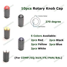10pcs Replacement Multi-colored Rotary Knob Cap for Behringer Mixer 5 Colors 