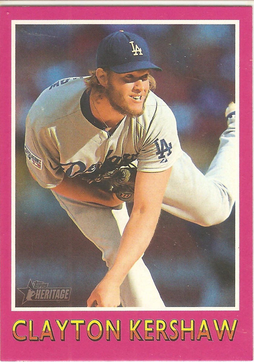 2024 TOPPS HERITAGE CLAYTON KERSHAW 75 BASEBALL SENSATIONS