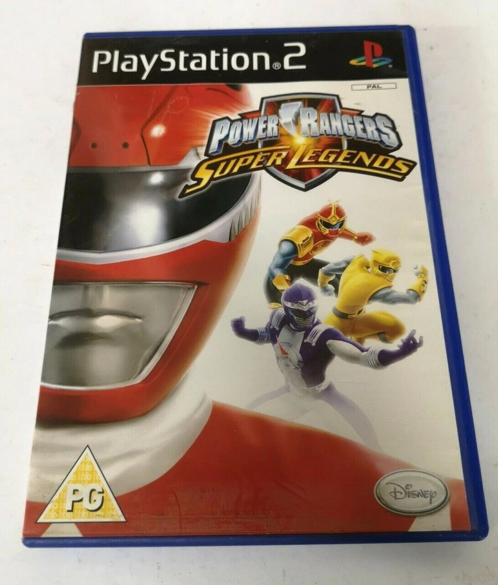 Power Rangers Super Legends Sony Playstation 2 PS2 Game FREE P P