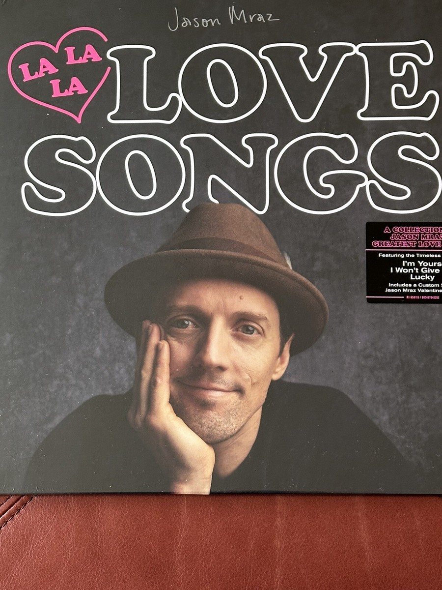 JASON MRAZ - LALALA LOVE SONGS 2022 US SEALED VINYL/LP I WON'T