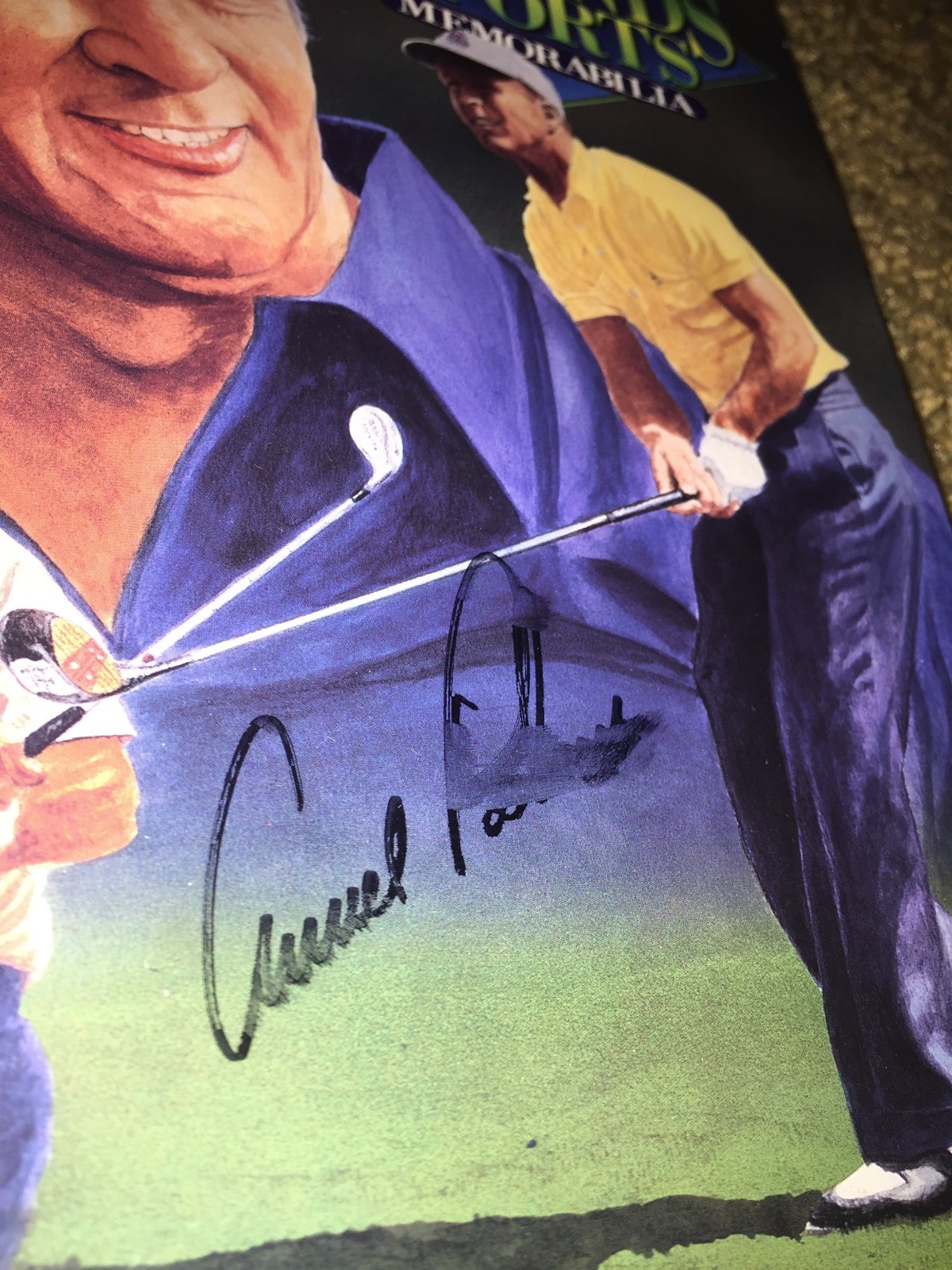 ARNOLD PALMER SIGNED AUTOGRAPHED LEGENDS SPORTS MEMORABILIA PRICE GUIDE