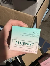 Algenist ALIVE Prebiotic Balancing Mask 1.7oz / 50ml New In Box.