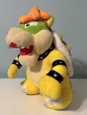 Sanei Little Buddy 10  BOWSER Nintendo Super Mario Stuffed Animal 2011