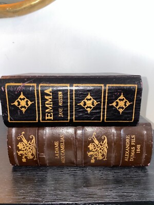 Secret hiding place in the shape of a Jane Austen Emma &Alexandre Dumas, Faux