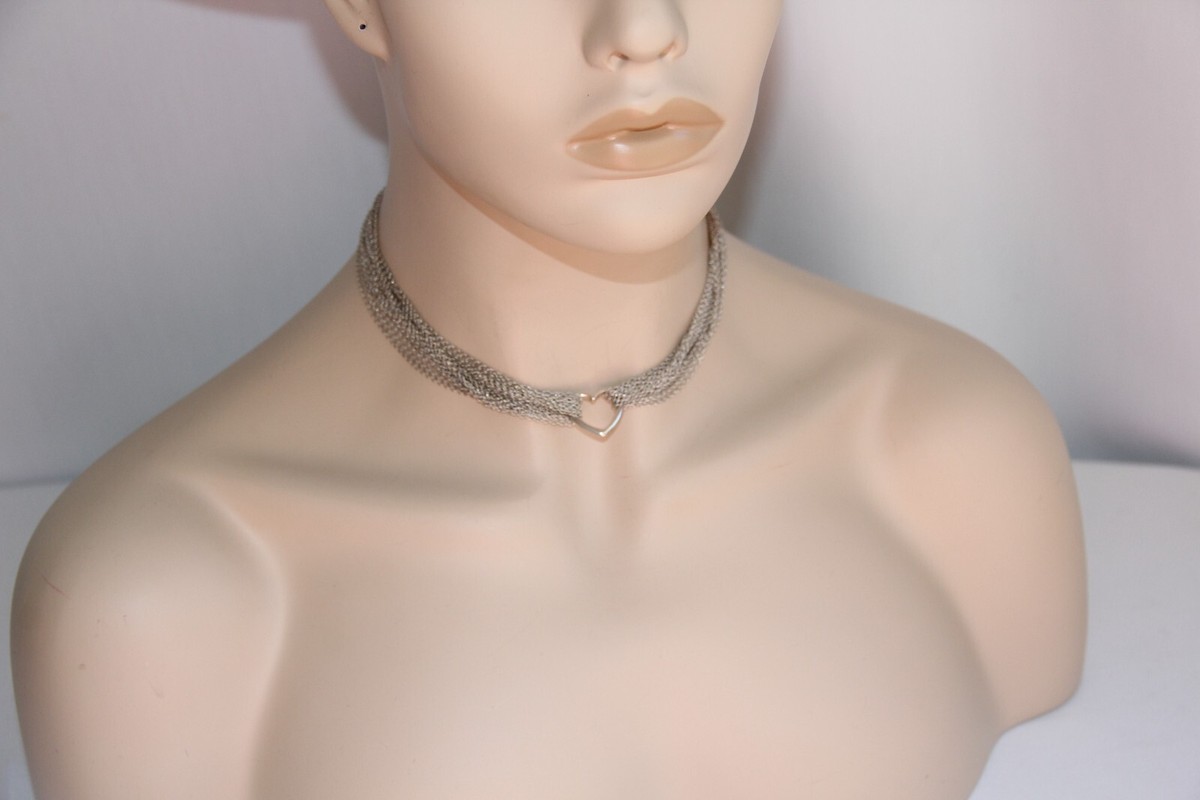 Tiffany Sterling Silver Multi-Chain Heart Iconic - Main Image