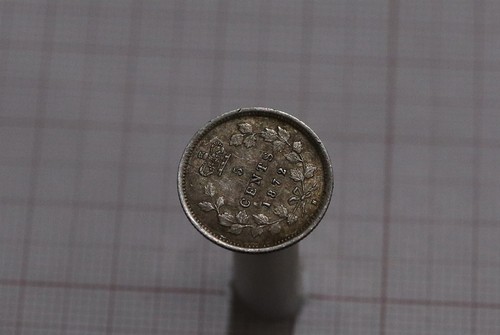 🧭 🇨🇦 CANADA 5 CENTS 1872 H SCARCE HIGH GRADE VICTORIA B78 CMH-1 - Picture 3 of 4
