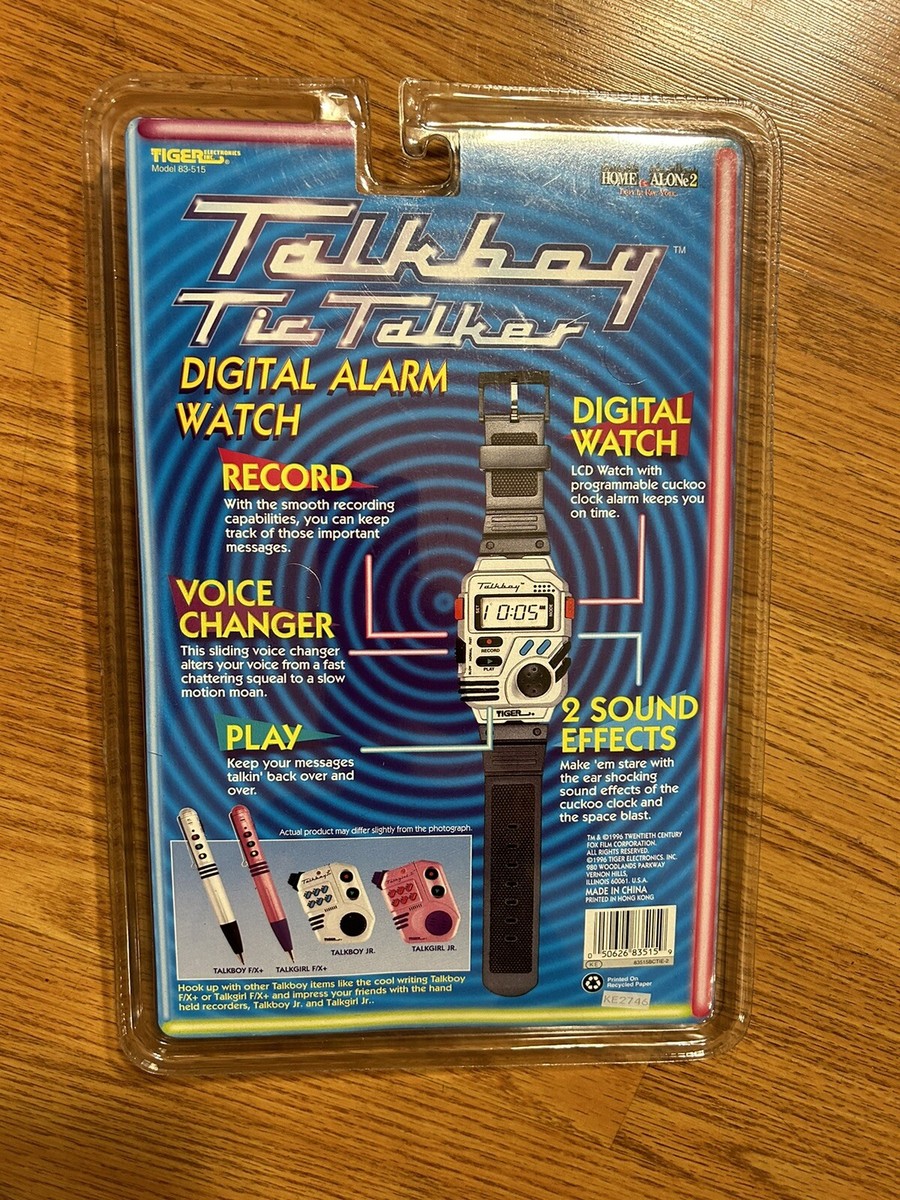 Talkboy TIGER ELECTRICS トークボーイ 腕時計 New Vintage Tiger Talk Boy Watch 1996 from Home Alone | eBay