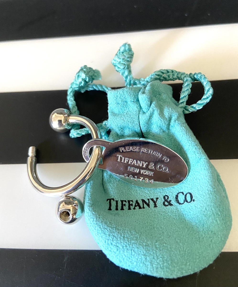 TIFFANY&Co. Small RTT. OVAL Tag *NEAR MINT* .925 Silver TIFFANY&Co. Small RTT. OVAL Tag *NEAR MINT* .925 Silver